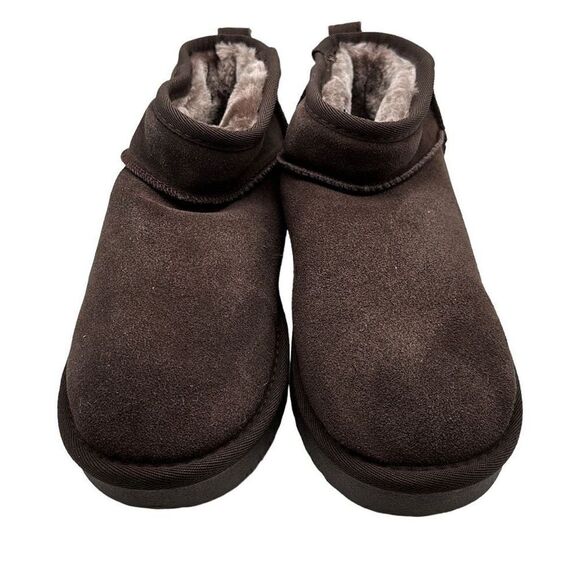 CUSHIONAIRE Women's pull on boot 8 TAUPE - Picture 2 of 7